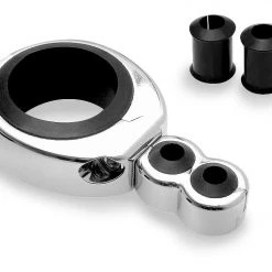 Motion Pro Cable Clamp -RideTech Gear Shop motion pro cable clamp chrome dual clamp